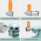Slicer Shredder Attachment for Kitchenaid Stand Mixer, Cheese Grater Attachment - Image 6