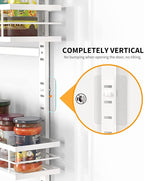 Moforoco White 6-Tier Over Door Pantry Organizer, Pantry Organization Storage - Image 4