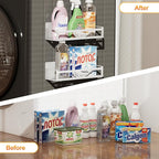 Magnetic Spice Rack for Refrigerator, Space Saving Magnetic Shelf for Fridge - Image 8