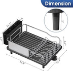 Urackify Stainless Steel Dish Drying Rack - Image 7