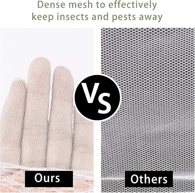 Onarway Food Covers for Outside Mesh: 3 Pack 14 Inch Pop Up Fine Fly Net for - Image 2