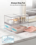 Vtopmart Stackable Storage Drawers Set of 4, Laundry Room Organization - Image 7