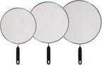 Oggi Set of 3 Stainless Steel Splatter Guard – 8”, 10” and 12” by OGGI
