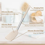 TeamFar Cooking Utensils Set, Heatproof & Healthy, Nonstick & Easy Clean - Image 3