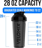 VELOMIX -2 Pack- 28 oz Protein Shaker Bottles - Image 3