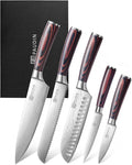 PAUDIN Knife Set, Stainless Steel Chef Knife Set by PAUDIN
