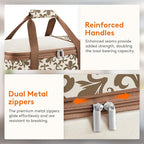 Lifewit Insulated Double Decker Casserole Carrier, Expandable Lasagna Lugger - Image 7