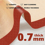 Silicone Baking Mat Set of 3, Silicone Baking Mats Cookie Sheet, Non-Stick Mats - Image 3