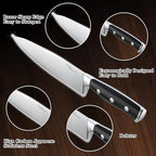 Marco Almond® Kitchen Knife Set - Image 3