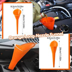 10Pcs Funnels for Automotive Use, Automotive Funnels Set, Wide Mouth Fuel Funnel - Image 3