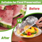 130Pcs Reusable Elastic Food Bowl Storage Covers, Sublaga Bowl Covers, Variety - Image 6