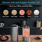 Electric Salt and Pepper Grinder Set Type-C Fast Charging, Automatic Salt and - Image 2