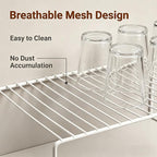 iPEGTOP Kitchen Cabinet Storage Shelf Rack - Image 5