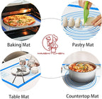 Non Stick Silicone Pastry Mat, Macaron Silicone Baking Mat - Image 5