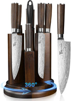 SYOKAMI 2026 Upgrade Knife Set 14 Piece Japanese Style Kitchen Knife Set by SYOKAMI
