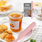 4Pcs Jar Spatula Silicone Long Scraper, Food-grade Cream Spatulas, - Image 2