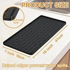 Silicone Coffee Mat, Eco-friendly, Hygienic Drying Pad, Leak-Proof and Non-Slip - Image 2