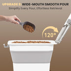 20-23 Lbs Dog Food Storage Container, Collapsible Dog Food Container - Image 6
