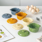 Oven-Safe 4-Pack Mini Ceramic Casserole Dishes - Image 7