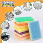 LAUNDRYLUX Scrub Sponge, Dual-Sided Temperature-Responsive Scrubber - Image 5