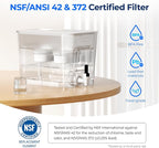Waterdrop WFD-22L-DF Water Filter Dispenser, 40-Cup Water Purifier, 2 Built-in - Image 6