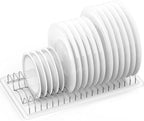 Simple Houseware Stainless Steel Plate Drying Rack - Image 2