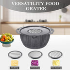 4-in-1 Colander with Bowl Set – Food Strainers and Colanders - Image 3