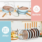 ROOHUA Pot Rack Organizer -Expandable Pot and Pan Organizer - Image 3
