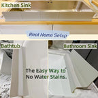 Sink Splash Guard | Tall Wall Splatter Screen | Keeps Clothes & Countertops Dry - Image 6