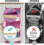 YOUDENOVA Hanging Closet Organizer and Storage, 6-Shelf Closet Hanging Storage - Image 5