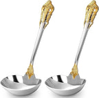 KEAWELL Luxury Gravy Ladle, 18/10 Stainless Steel, Small Gravy Spoon by KEAWELL