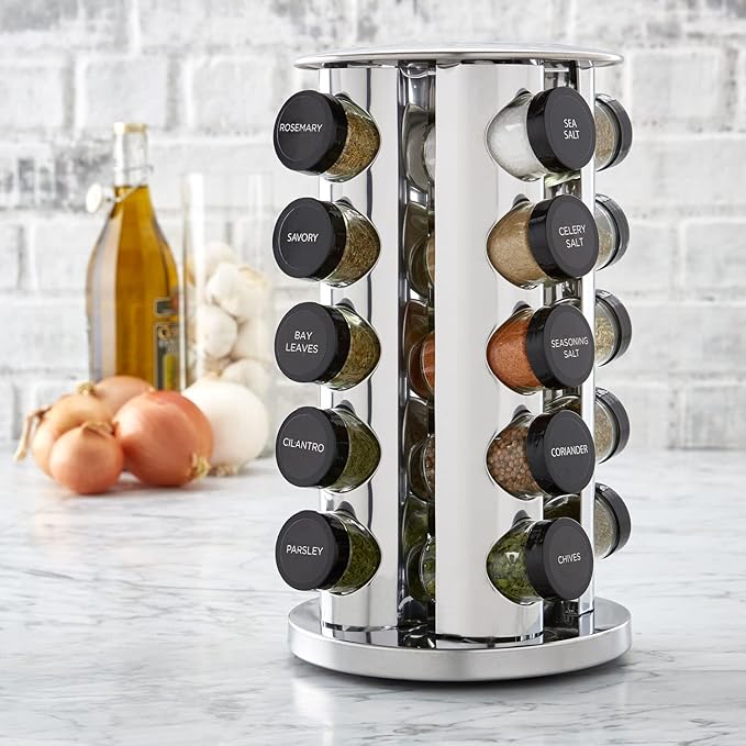 Kamenstein 20 Jar Revolving Countertop Spice Rack - Image 4