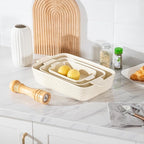 Sweejar Ceramic Baking Dish Set, Cake Baking Dish - Image 4