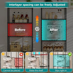 SINGAYE Shelf Wire Shelving Adjustable Storage Shelves Rack Standing Units - Image 5
