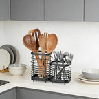 Utensil Holder, Stainless Steel Utensil Drying Rack - Image 7