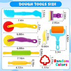 Dough Tools Set for Kids 20 PCS Dough Play Tools - Image 2
