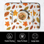 Fall Leaves Dish Drainer Mat - Image 4