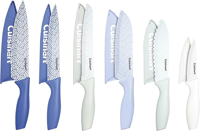 Cuisinart Advantage 12-Piece Kitchen Knife Set, Professional-Quality Nonstick by Cuisinart
