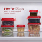 IRIS USA 24 PC Plastic Food Storage Containers - Image 5