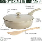 Goodful All-in-One Pan, High-Performance Cast Construction, Dishwasher Safe - Image 4