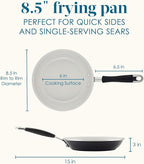 Rachael Ray Cucina Ceramic Nonstick Frying Pan/Skillet, 8.5 Inch Non Stick Open - Image 2