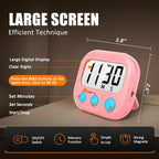 2 Pack Kitchen Timers Loud Ring Digital Timers - Image 3