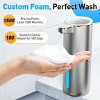 Fantictas Automatic Foaming Soap Dispenser Foaming Hand Sanitizer Touchless - Image 6