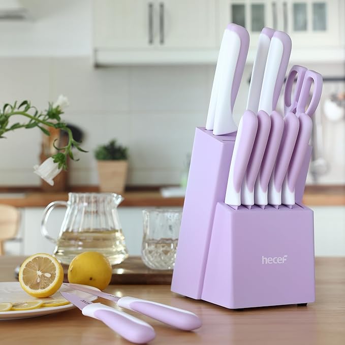 hecef 15 Pieces Kitchen Knife Set - Image 5