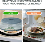 12" Large Microwave Splatter Cover & Silicone Mat, Foldable Food Cover and - Image 4