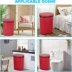 Bigacc 13 Gallon 50L Touch Free Automatic Stainless Steel Trash Can Garbage Can - Image 8