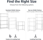 Amazon Basics 4-Shelf Adjustable Storage Shelving Unit - Image 6
