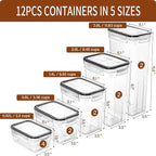 PRAKI Airtight Food Storage Containers - Image 2