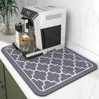 WISELIFE Dish Drying Mat Super Absorbent Drying Mat Large Dish Drying Mats - Image 2
