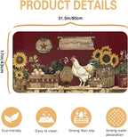 Kitchen Countertop Dish Drying Mat, Super Absorbent Coffee Bar Mat - Image 5